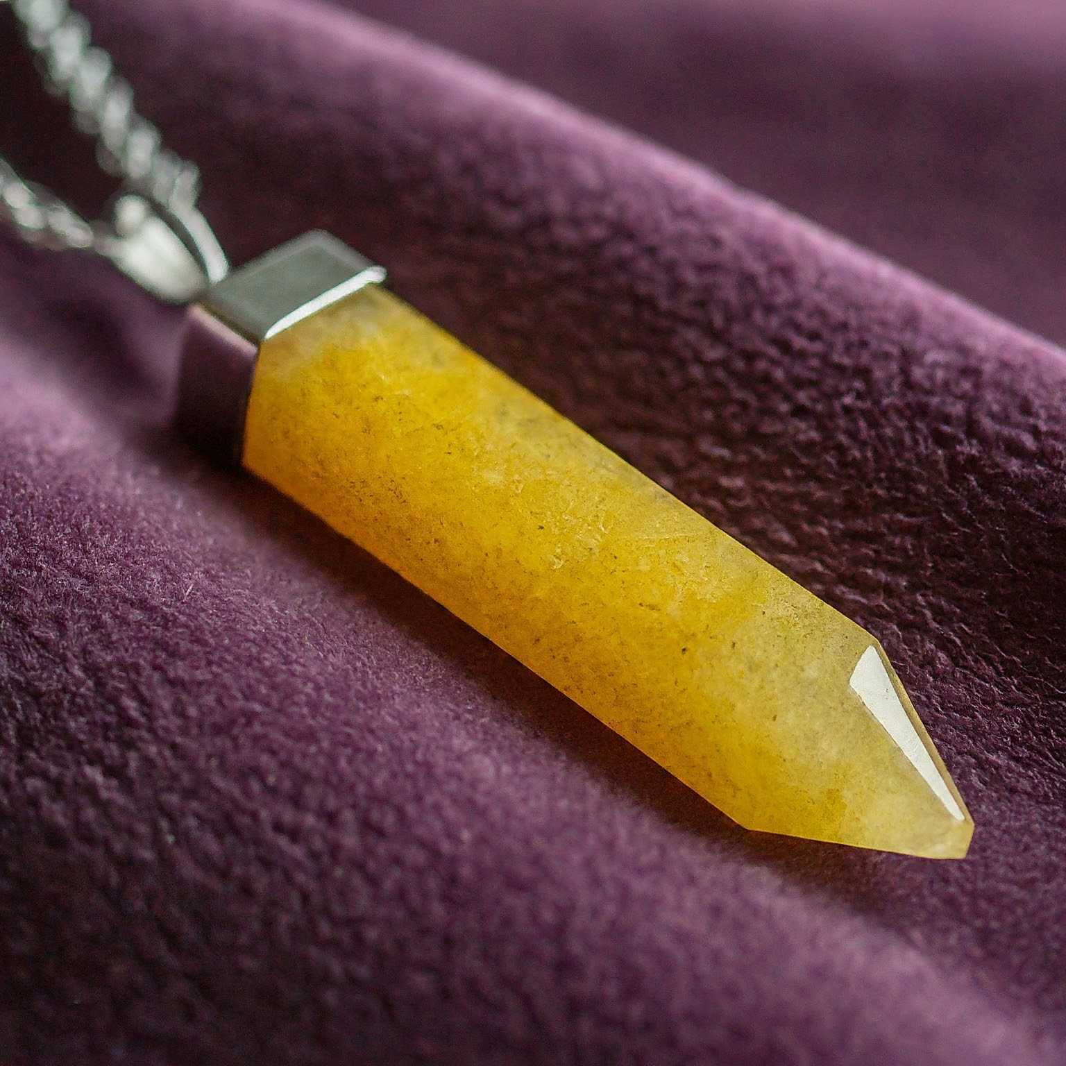 YellowAventurinePendant