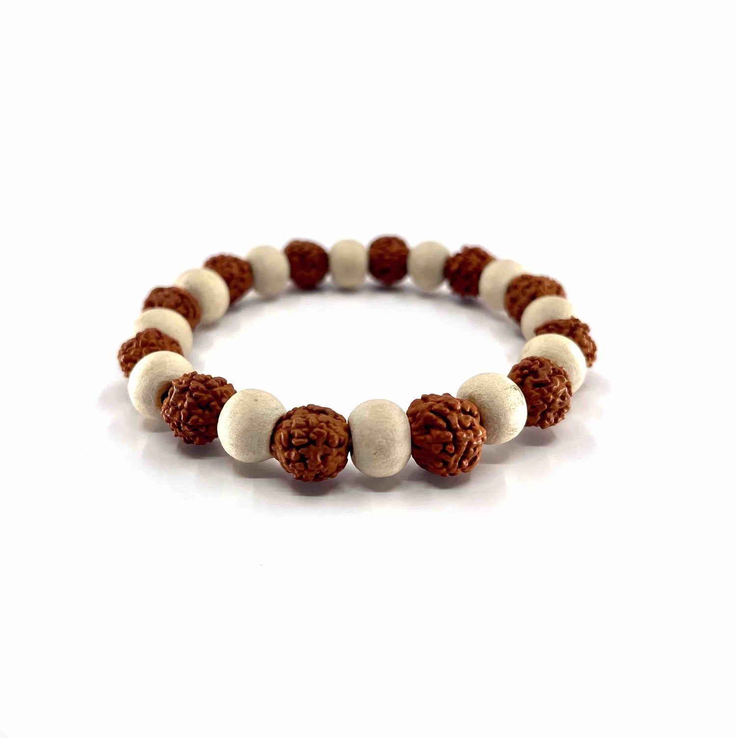 5MukhiRudrakshaTulsiBracelet