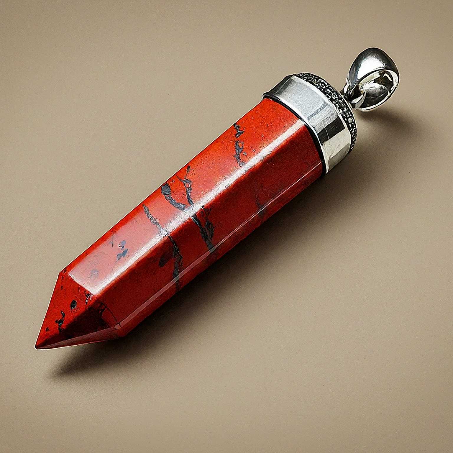 RedJasperPendant